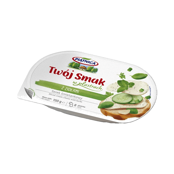 PIĄTNICA TWÓJ SMAK SER CEBULA I ZIOŁ