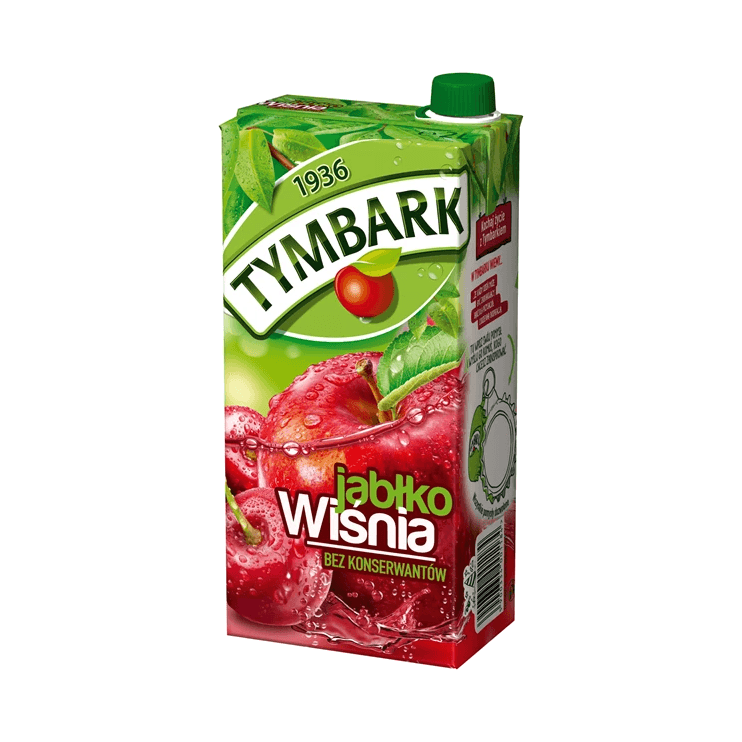 TYMBARK NAPÓJ:JABŁKO WIŚNIA 2L