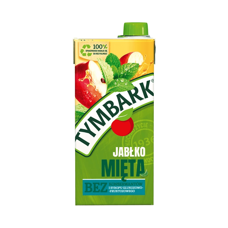 TYMBARK NAPÓJ:JABŁKO MIĘTA 1L