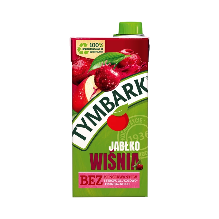 TYMBARK NAPÓJ:WIŚNIA JABŁKO 1L