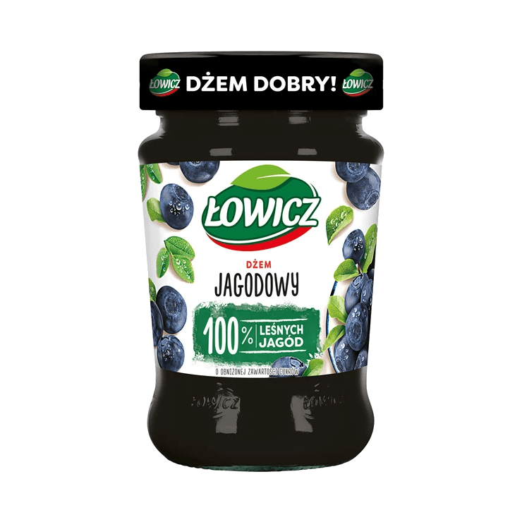 ŁOWICZ DŻEM.JAGODA N/S 280G