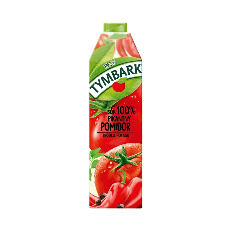 TYMBARK SOK 100% PIKANTNY POMIDOR 1L