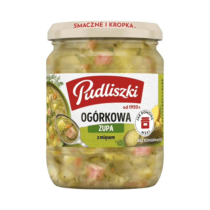 PUDLISZKI ZUPA OGÓRKOWA Z MIĘSEM 440