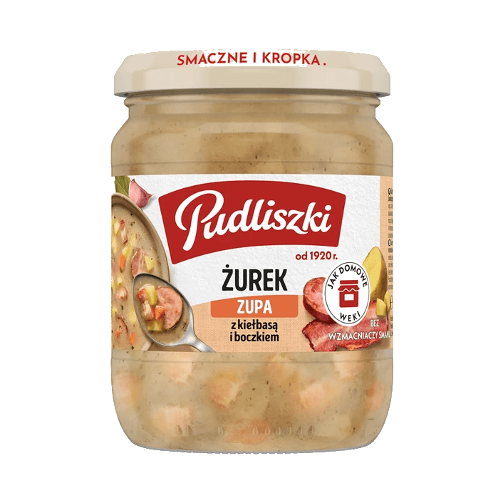 PUDLISZKI ZUPA ŻUREK Z KIEŁB.440G