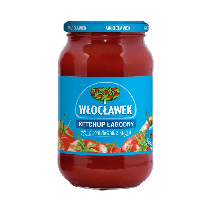 WŁOCŁAWEK KETCHUP ŁAGODNY 970G