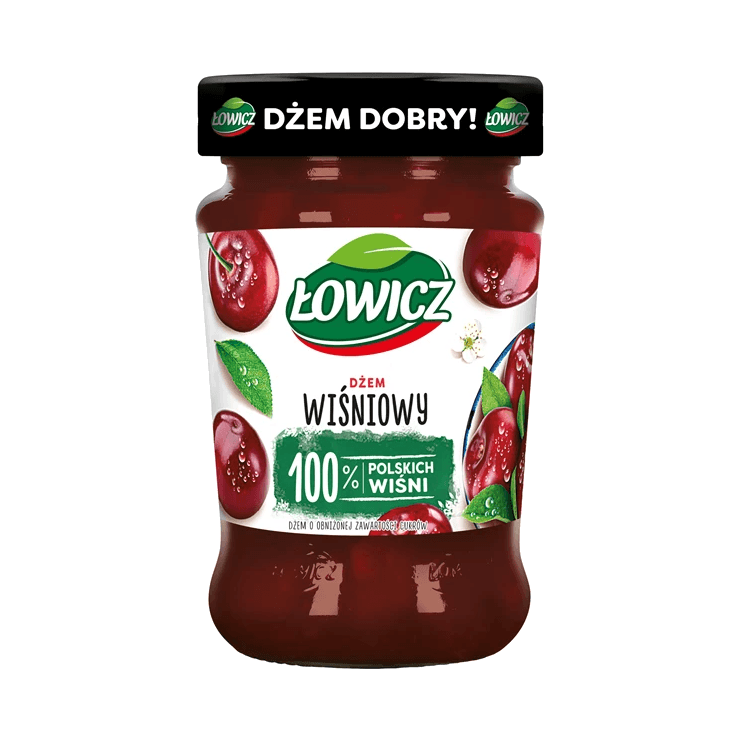ŁOWICZ DŻEM.WIŚNIA N/S 280G