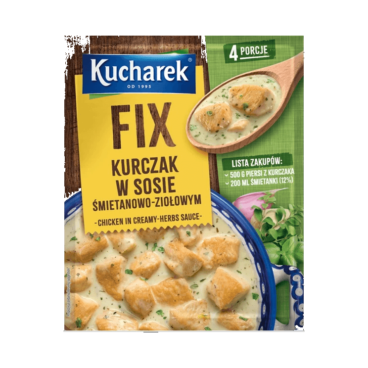 KUCHAREK FIX KURCZAK W SOSIE ŚM-ZIOŁ