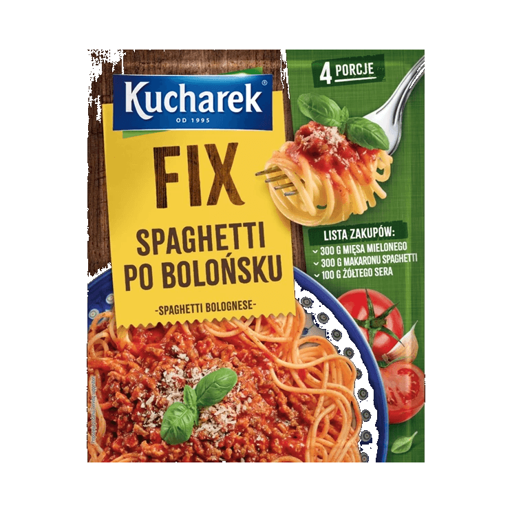 KUCHAREK FIX SPAGHETTI PO BOLOŃSKU