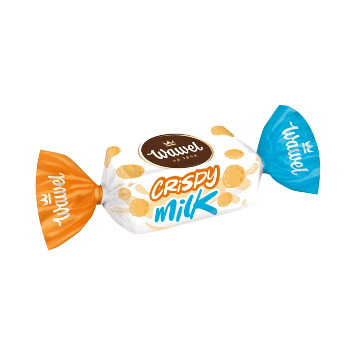 WAWEL CUKIERKI.CRISPY MILK 4*1KG