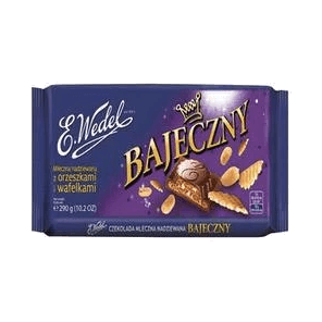 WEDEL CZEKOLADA.MLECZ.BAJECZNA 290G