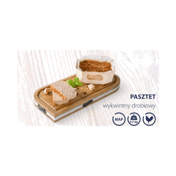 KOZŁOWSKI PASZTET DROBIOWYWYKWINTNY