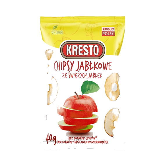 KRESTO CHIPSY JABŁKOWE 40G