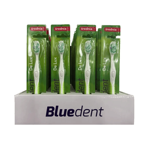 BLUEDENT SZCZOT DO ZĘB ŚREDNI DELUX