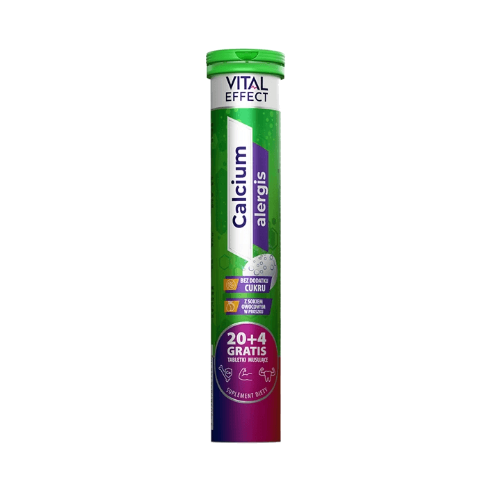 VITAL MUSS CALCIUM Z KWERCET 20+4GRA