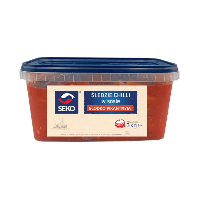 SEKO ŚLEDZIE CHILI SOS SŁOD PIK.3KG