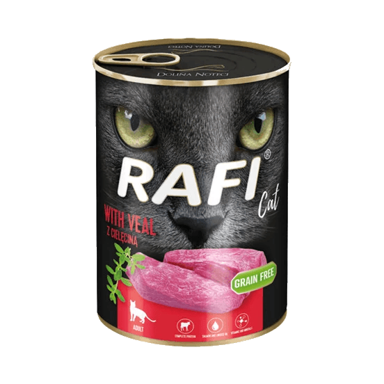 RAFI KARMA DLA KOTA Z CIELĘCINĄ 400G