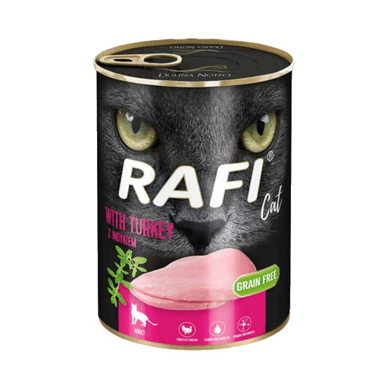 RAFI KARMA DLA KOTA Z INDYKIEM 400G