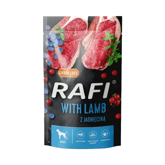 RAFI SASZETKA PIES JAG-BOR-ŻUR 500G