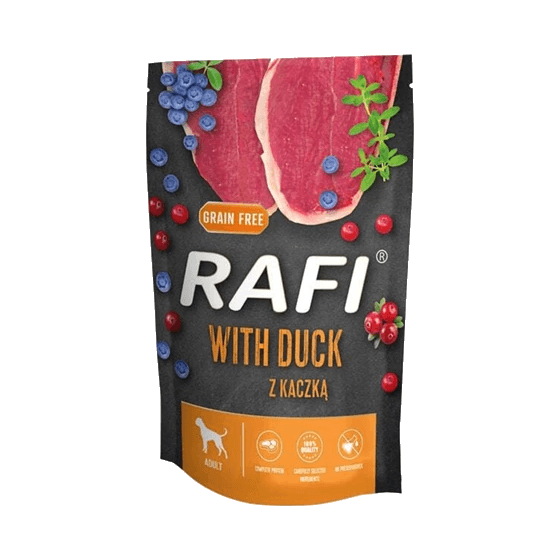 RAFI SASZETKA PIES KACZ-BOR-ŻUR 500G