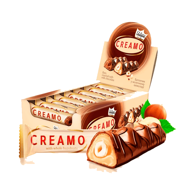 AIM BATON CREAMO Z CAŁYM ORZECH.25G