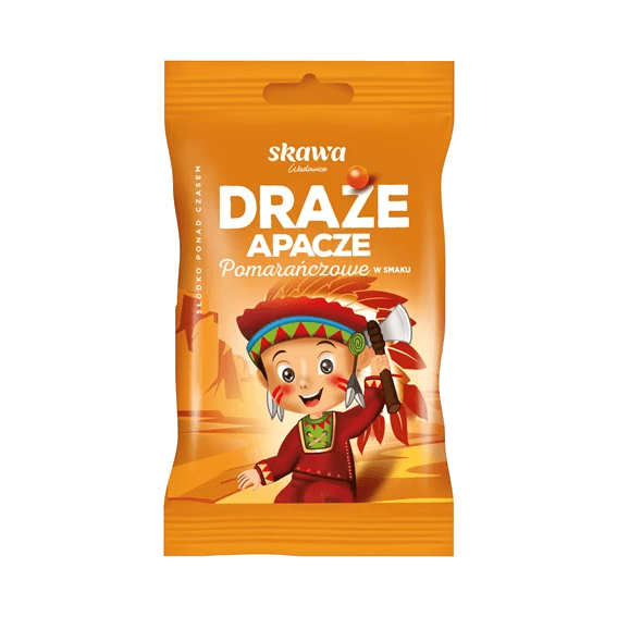 SKAWA DRAŻE POMARAŃCZOWE 70G