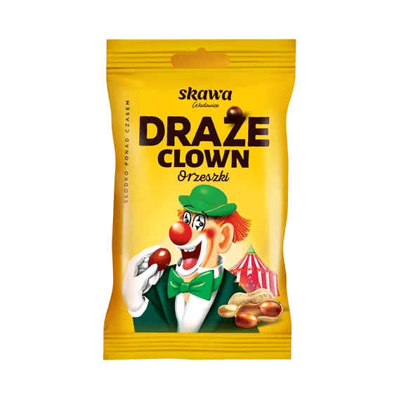 SKAWA DRAŻE CLOWN ORZESZKI 70G/20SZT