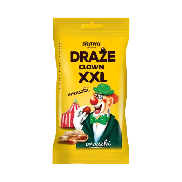 SKAWA DRAŻE ORZESZKI CLOWN XXL 130G