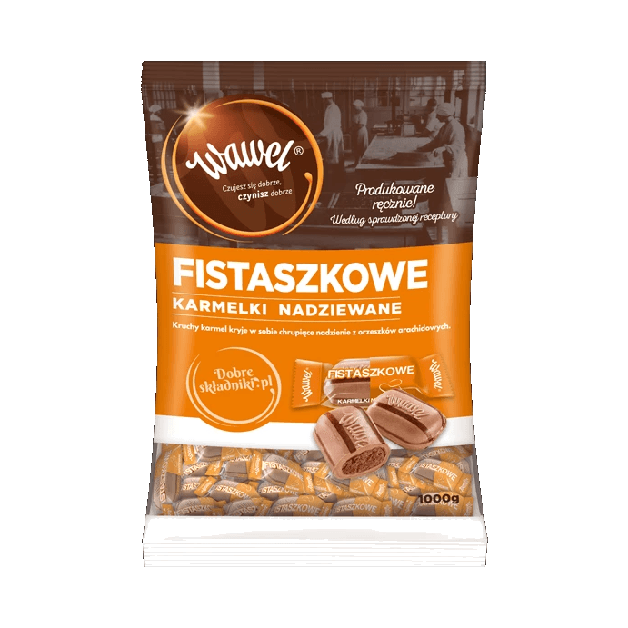 WAWEL KARMELKI FISTASZKOWE 4*1KG