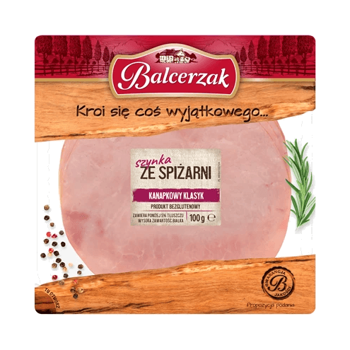 BALCERZAK SZYNKA ZE SPIŻARNI 100G