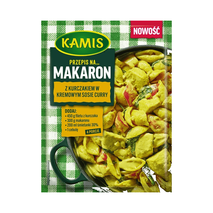KAMIS PRZEPIS NA MAK.Z KURCZ.CURRY