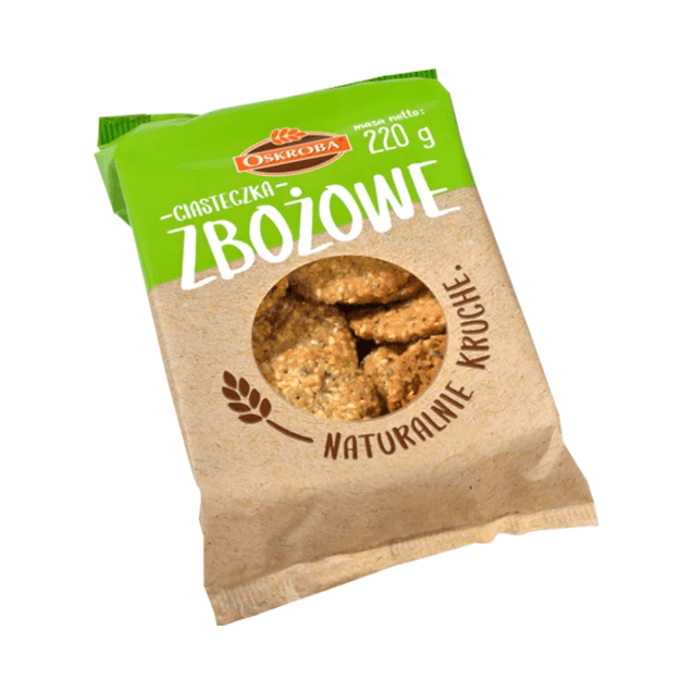OSKROBA CIASTECZKA ZBOŻOWE 220G