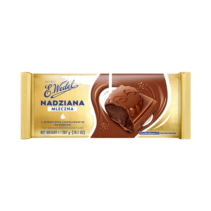 WEDEL CZEKOLADA.MLECZ.NADZIANA 287G