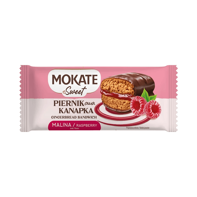 MOKATE PIERNIK.KANAPKA MALINA 60G