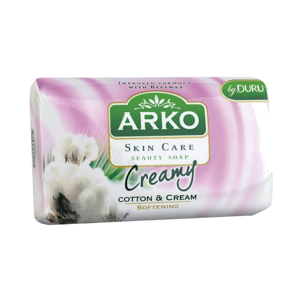 ARKO MYDŁO KOSTKA COTTON&CREAM 90G