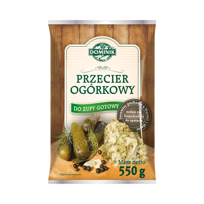 DOMINIK PRZECIER OGÓRKOWY 550G