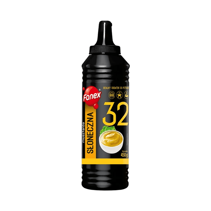FANEX MUSZTARDA SŁONECZNA 450G BUT