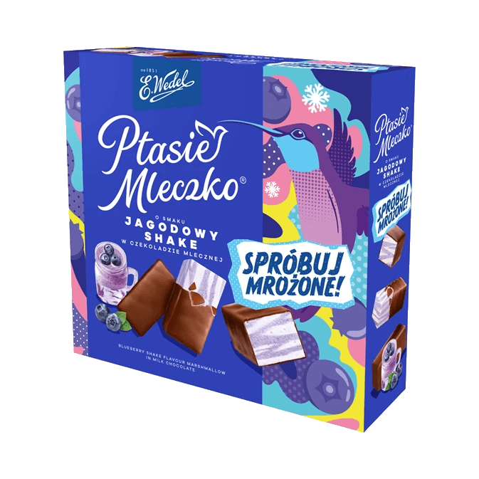 WEDEL PTASIE MLECZ.JAGODOW.SHAKE340