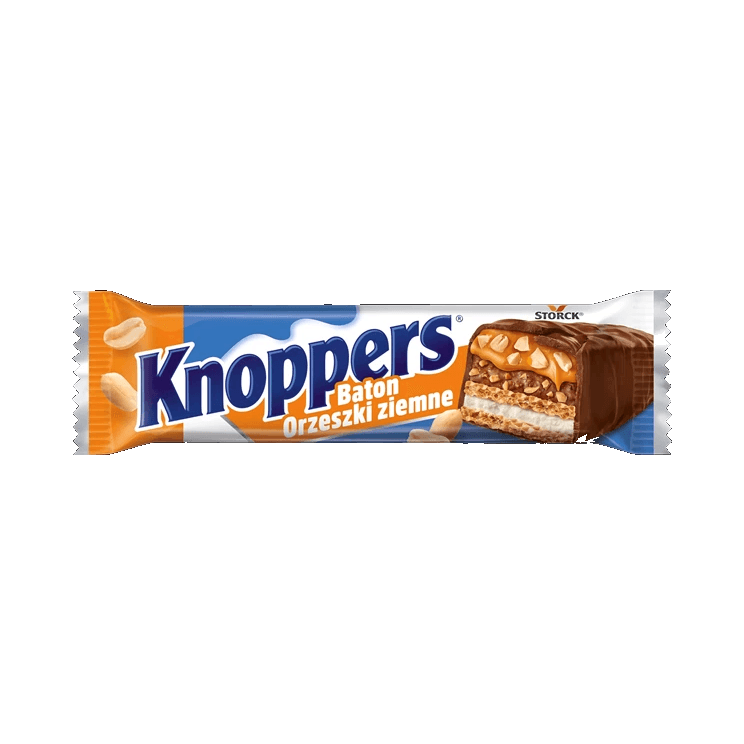 KNOPPERS BATON ORZESZKI ZIEMNE 40G