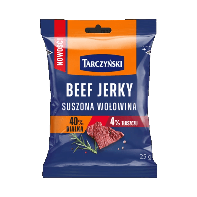TARCZYŃSKI PRO.BEFF JERKY SUSZ.WOŁOW