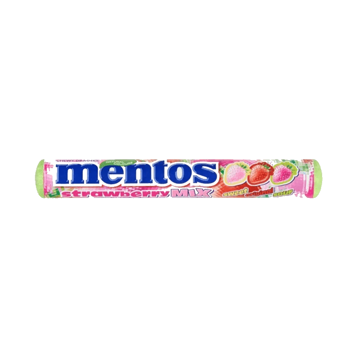 MENTOS DROPSY STRAWBERRY MIX 37,5G