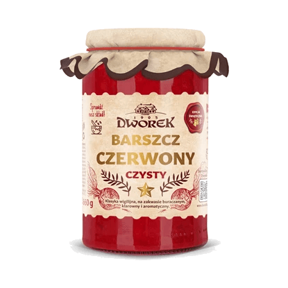 DWOREK BARSZCZ CZERWONY CZYSTY 660G