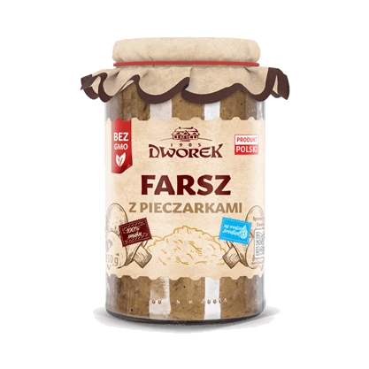 DWOREK FARSZ Z PIECZARKAMI 850GI