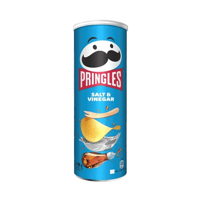 PRINGLES CHIPSY SALT&VINEGAR 165G