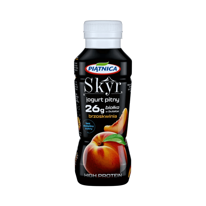 PIĄTNICA JOGURT SKYR WYSOKOBIAŁ. BRZ