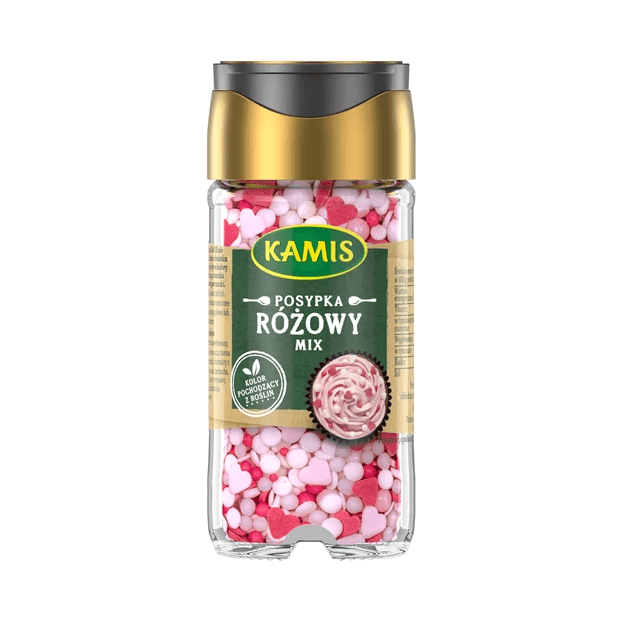 KAMIS POSYPKA DEK RÓŻOWY MIX 55G