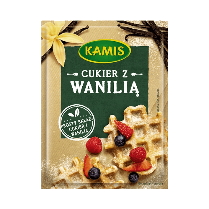 KAMIS CUKIER Z WANILIĄ 12G