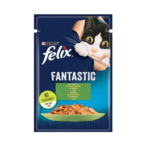 FELIX.FANTASTIC DLA KOTA KRÓLIK 85G