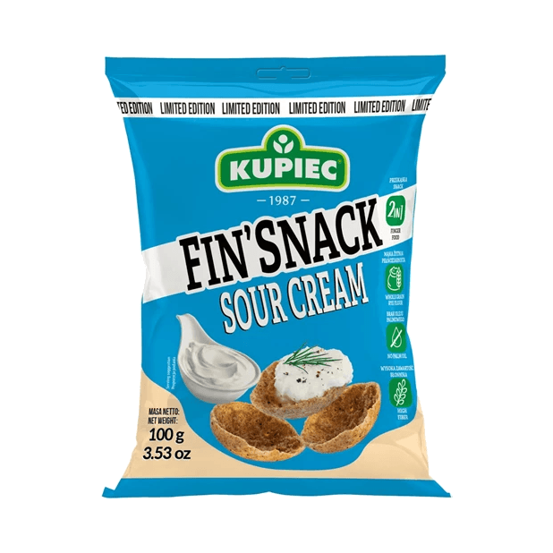KUPIEC FIN`SNACK SNACKI ŻYTNIE KWAŚ