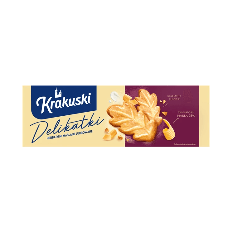 DELIKATKI HERBATNIKI MAŚLANE 125G