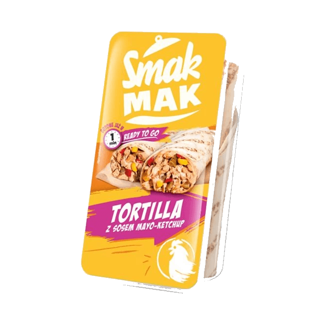 SMAKMAK TORTILLA  Z MIĘSEM I WARZYWA